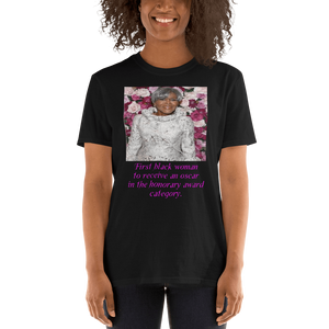 First black woman to receive an Oscar in the honorary award category. - HILLTOP TEE SHIRTS