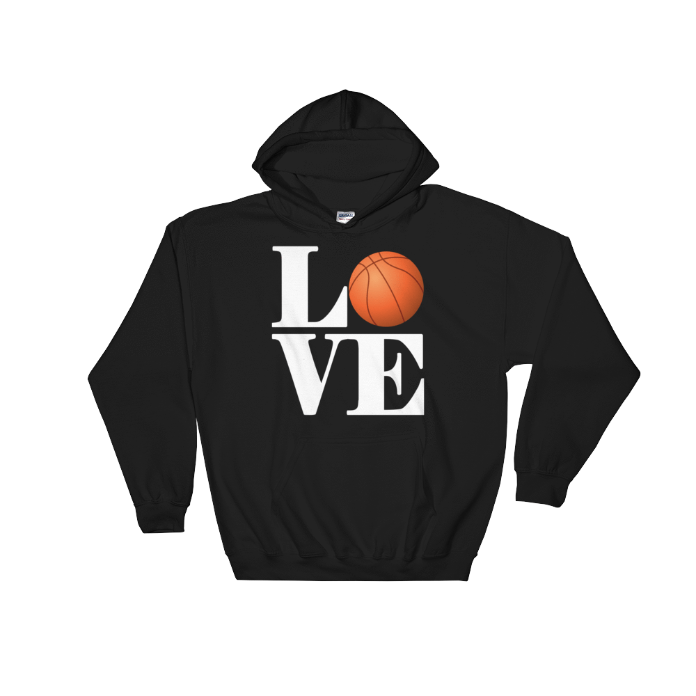 Hooded Sweatshirt L0VE - HILLTOP TEE SHIRTS