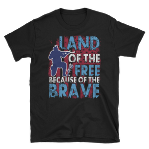 LAND OF THE FREE BECAUSE OF THE BRAVE - HILLTOP TEE SHIRTS