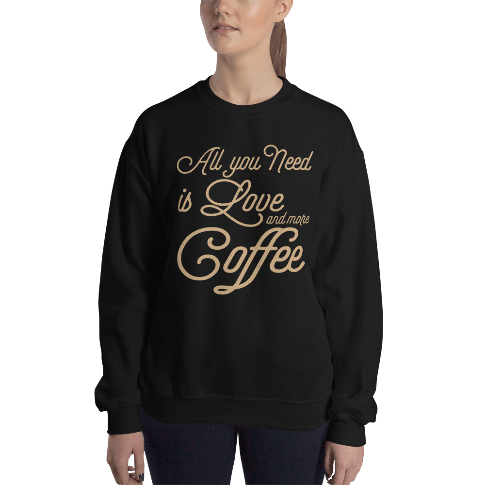 Sweatshirt COFFEE - HILLTOP TEE SHIRTS