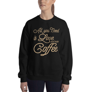 Sweatshirt COFFEE - HILLTOP TEE SHIRTS
