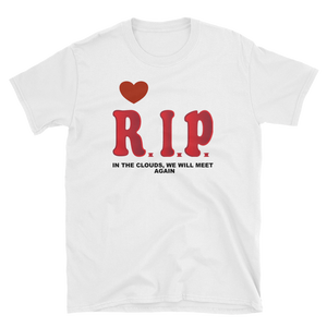 R.I.P  IN THE CLOUDS, WE WILL MEET AGAIN - HILLTOP TEE SHIRTS