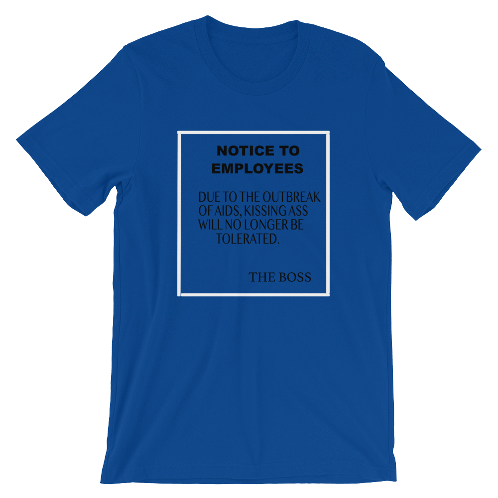 NOTICE TO EMPLOYEES - HILLTOP TEE SHIRTS