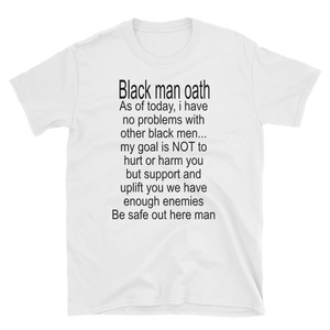 BLACK MAN OATH - HILLTOP TEE SHIRTS