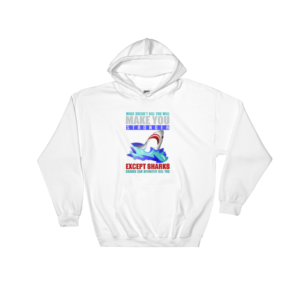 Hooded Sweatshirt WHAT DOESN'T KILL YOU WILL MAKE YOU STRONGER - HILLTOP TEE SHIRTS