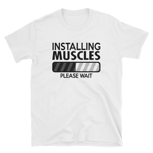 INSTALLING MUSCLES PLEASE WAIT - HILLTOP TEE SHIRTS