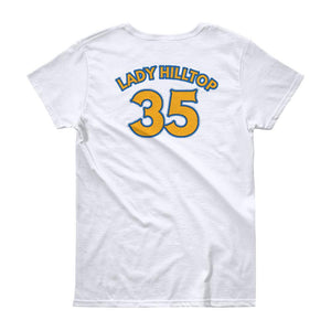 Women's short sleeve t-shirt #TeamHilltop/LadyHilltop - HILLTOP TEE SHIRTS