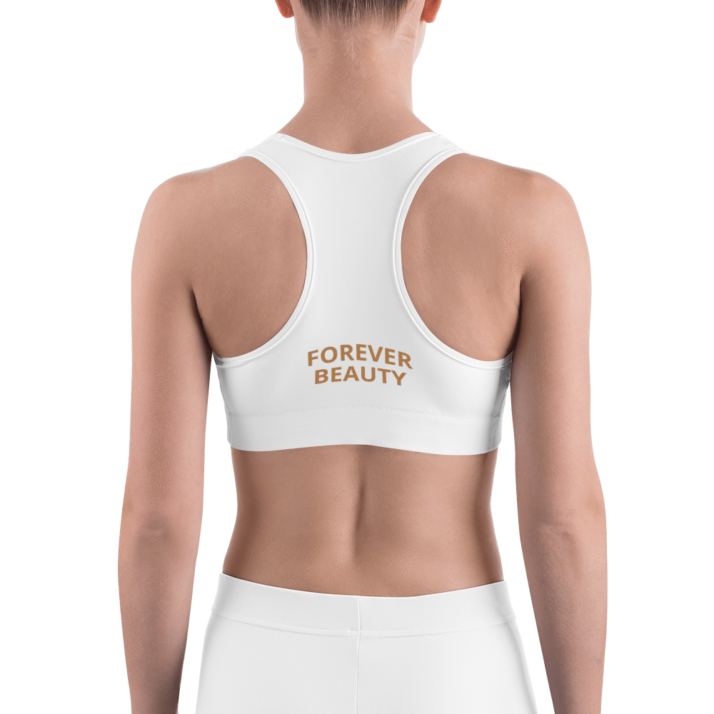 Sports bra GOAL WEIGH: SEXY AF    ( BACK - FOREVER BEAUTY) - HILLTOP TEE SHIRTS