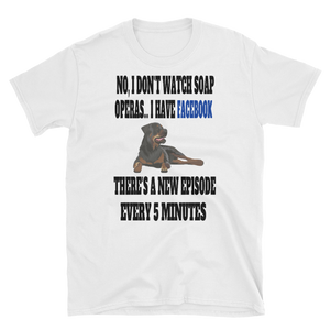 NO, I DON'T WATCH SOAP OPERAS - HILLTOP TEE SHIRTS