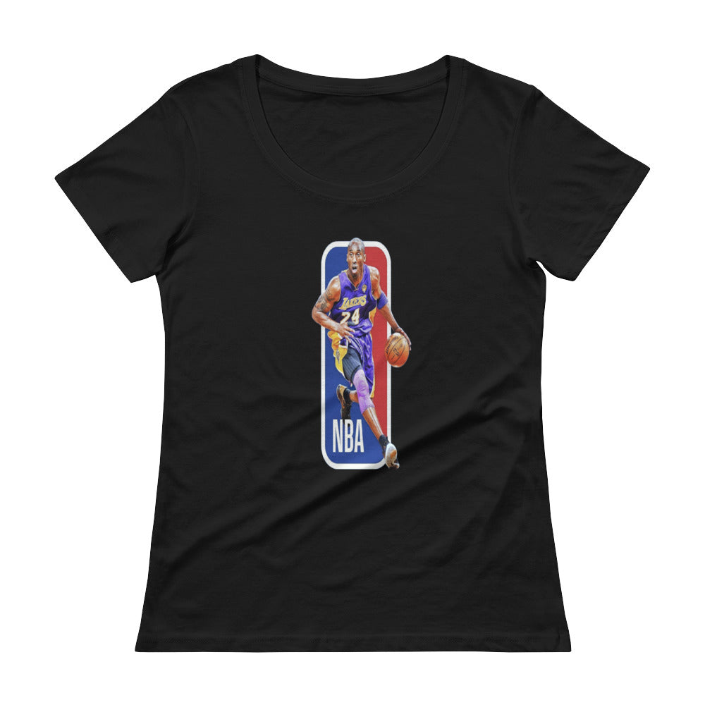 Ladies' Scoopneck T-Shirt NBA KOBE - HILLTOP TEE SHIRTS