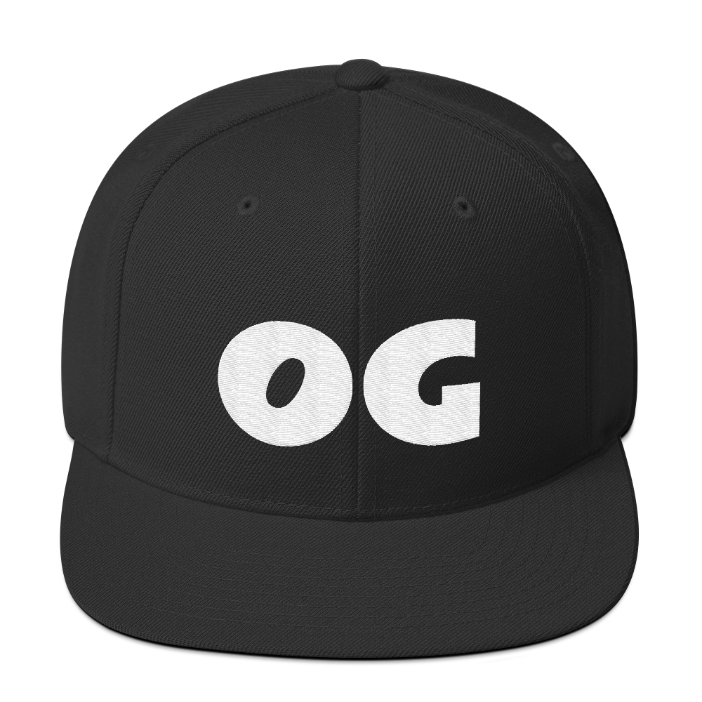 Snapback Hat OG - HILLTOP TEE SHIRTS