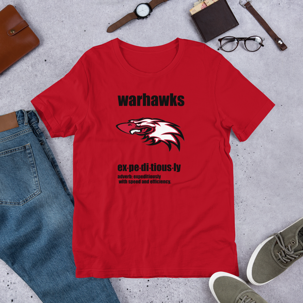 WARHAWKS EXPEDITIOUSLY - HILLTOP TEE SHIRTS