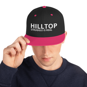 Snapback Hat HILLTOP struggle is real - HILLTOP TEE SHIRTS