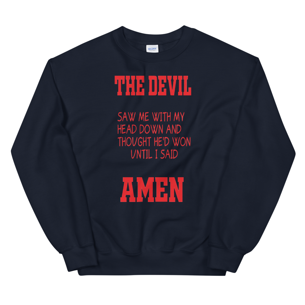 Sweatshirt THE DEVIL - HILLTOP TEE SHIRTS
