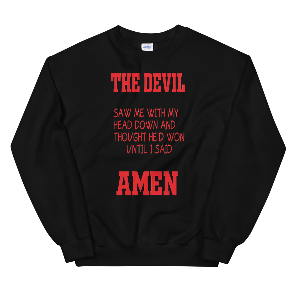 Sweatshirt THE DEVIL - HILLTOP TEE SHIRTS