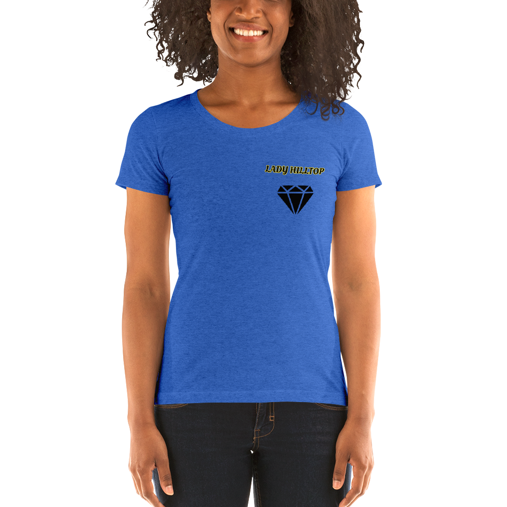 Ladies' short sleeve t-shirt LADY HILLTOP MY GOAL IS TO MAKE IT TO THE TOP