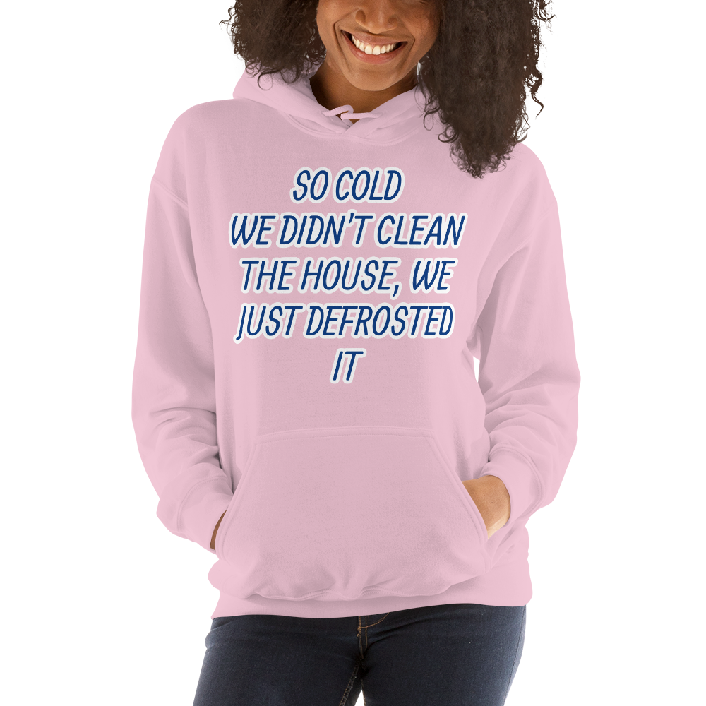 SO COLD WE DIDN'T CLEAN THE HOUSE, WE JUST DEFROSTED IT - HILLTOP TEE SHIRTS