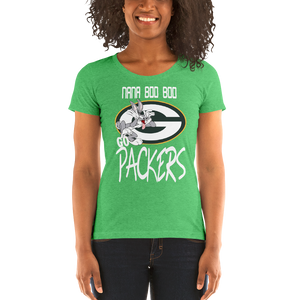 Ladies' short sleeve t-shirt NANA BOO BOO GO PACKERS #20 - HILLTOP TEE SHIRTS