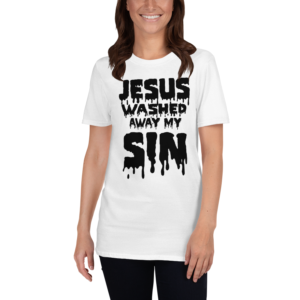 JESUS WASHED AWAY MY SIN #111 - HILLTOP TEE SHIRTS