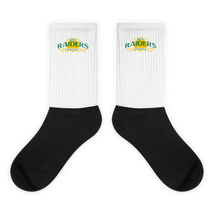 Black Foot Sublimated Socks - L - HILLTOP TEE SHIRTS