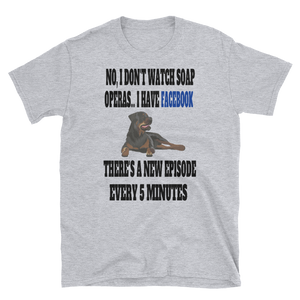 NO, I DON'T WATCH SOAP OPERAS - HILLTOP TEE SHIRTS