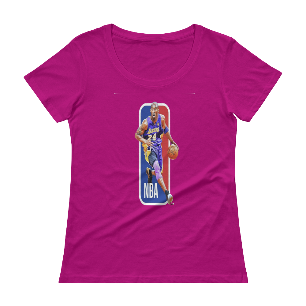 Ladies' Scoopneck T-Shirt NBA KOBE - HILLTOP TEE SHIRTS