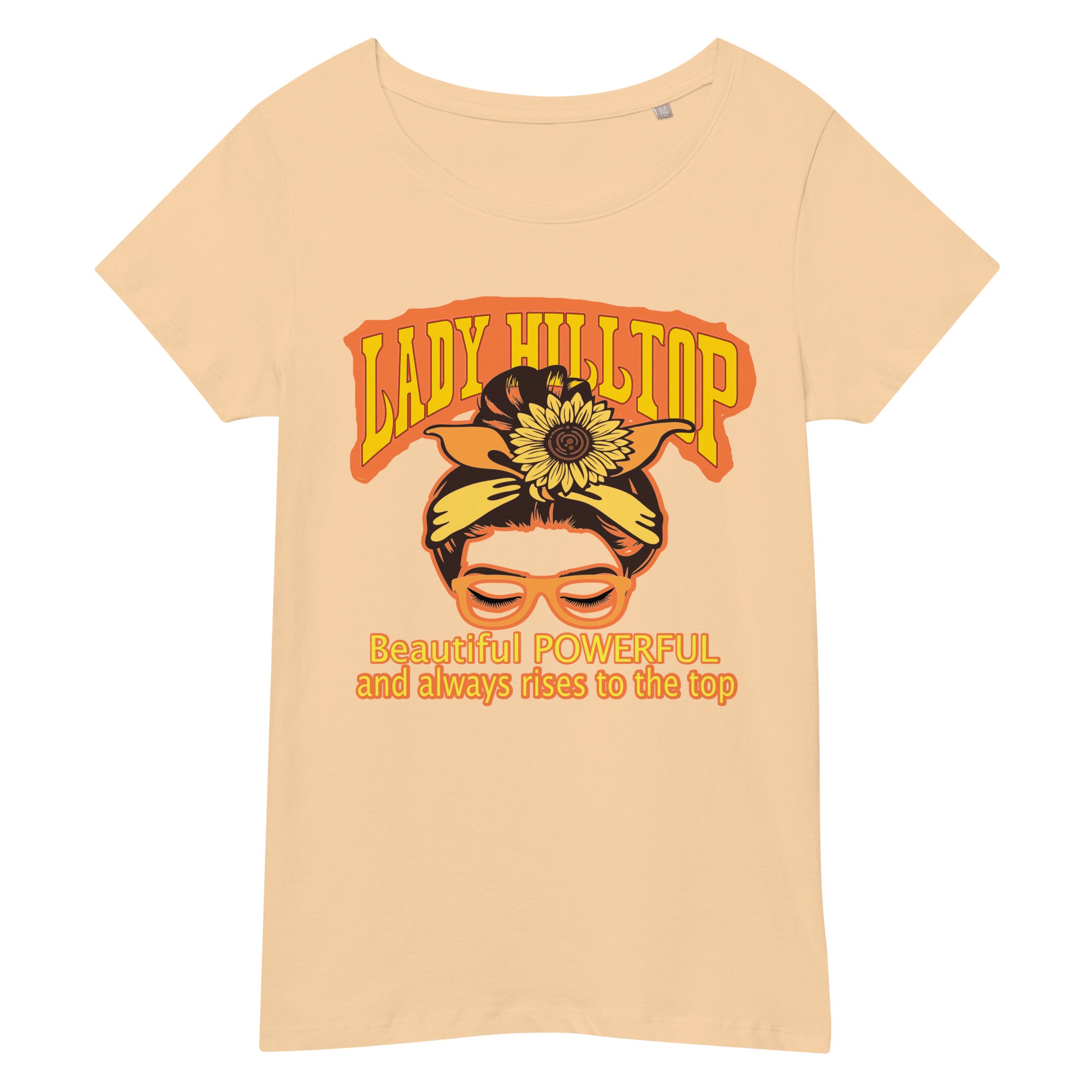 Women’s basic organic t-shirt LADY HILLTOP