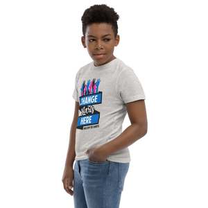 Youth CHANGE STARTS HERE HILLTOP TEE SHIRTS